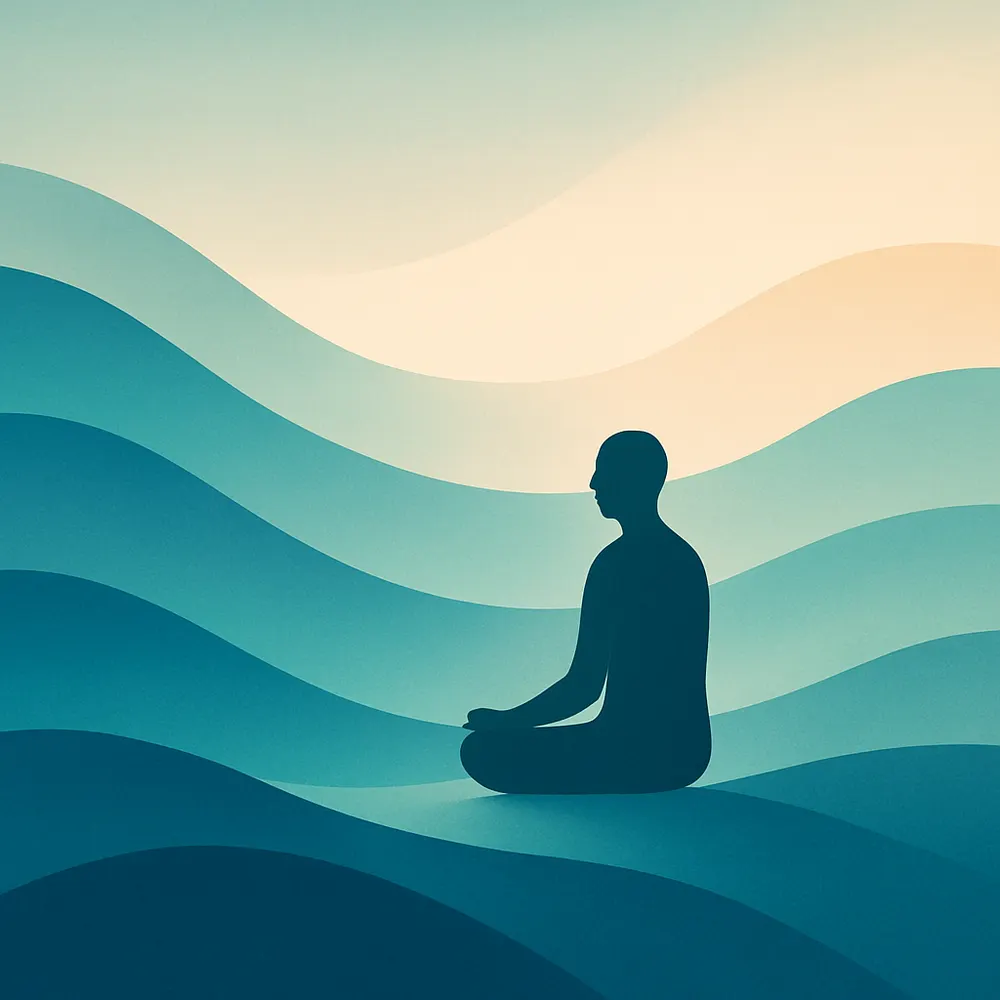 A calm, safe illustration for the free online trauma test and Do I Have Trauma self-assessment quiz